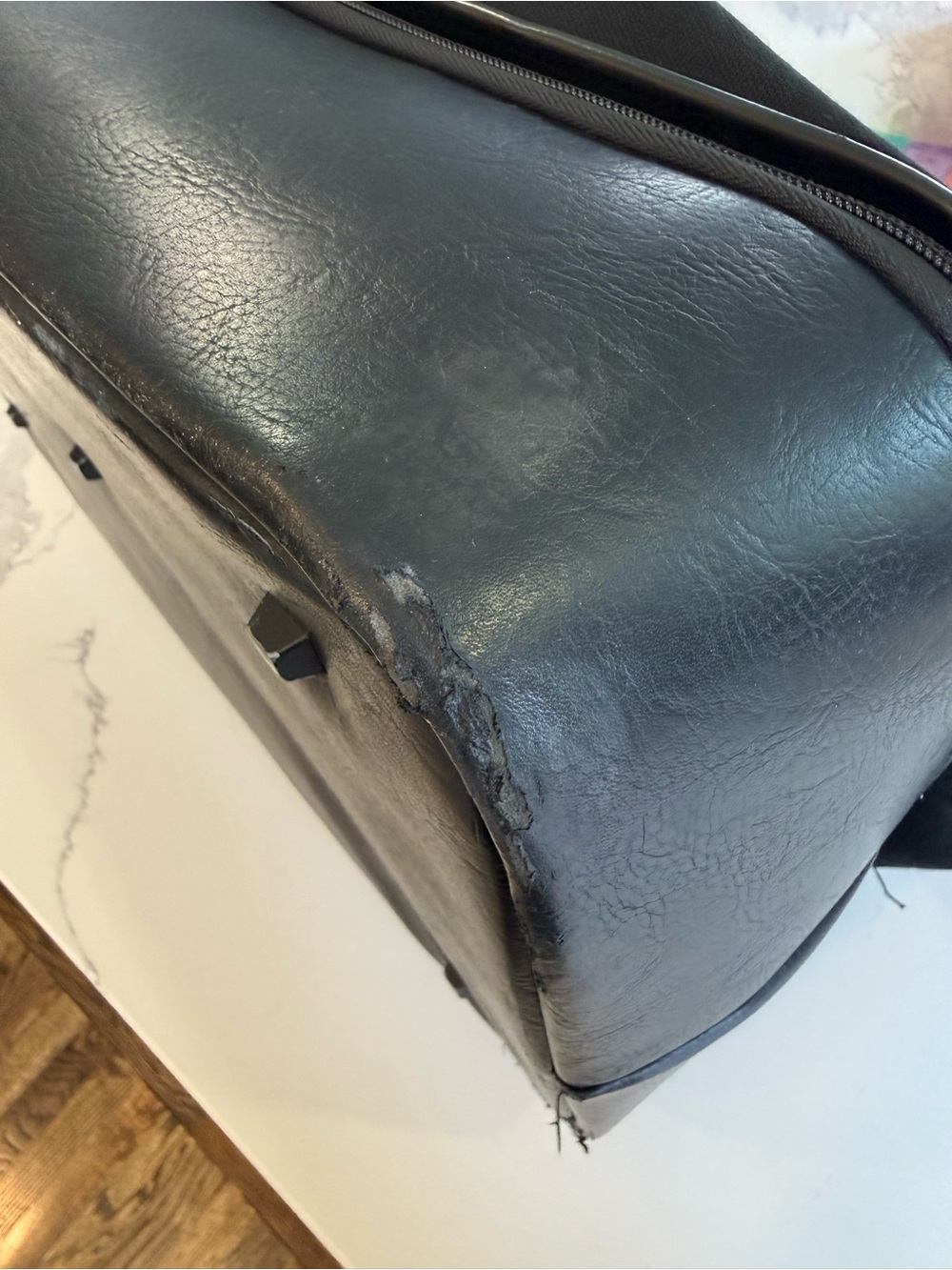 Beis Weekender Bag in Black - Picture 9 of 9